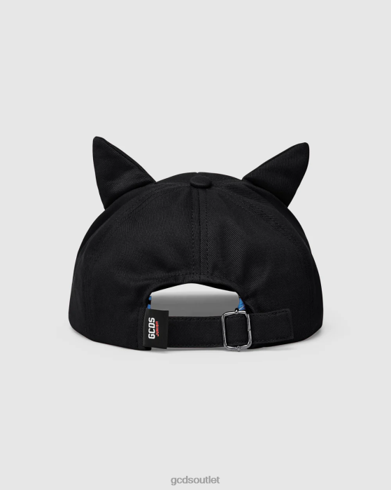 Kids GCDS Junior Baseball Cap Black 0FVX766