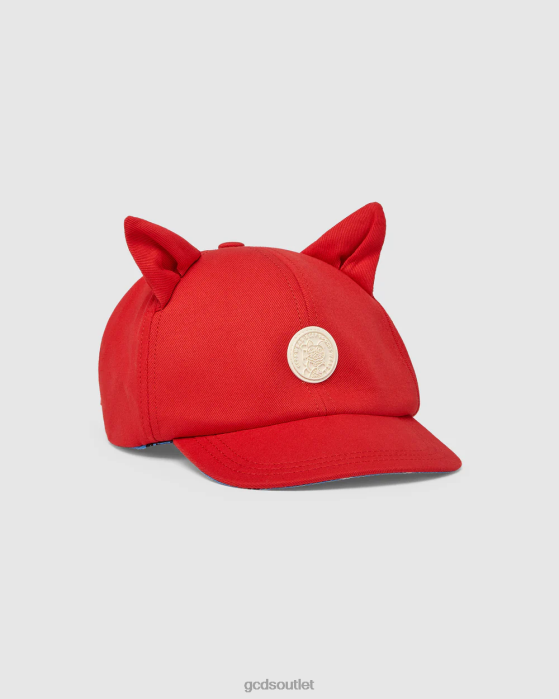 Kids GCDS Junior Baseball Cap Red 0FVX767