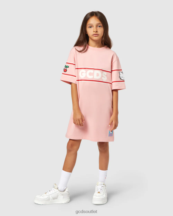 Kids GCDS Junior Hello Kitty dress Pink 0FVX813