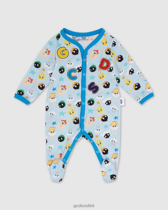 Kids GCDS Looney Tunes Playsuit Light blue 0FVX577