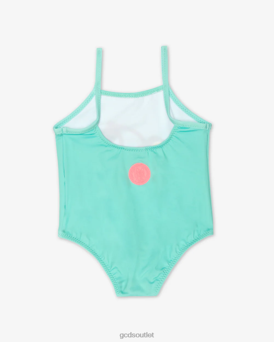Kids GCDS Baby Cherry Swimsuit Ice Green 0FVX646