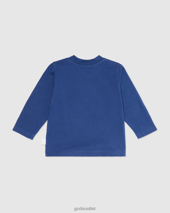 Kids GCDS Baby Kittho t-shirt Blue 0FVX629