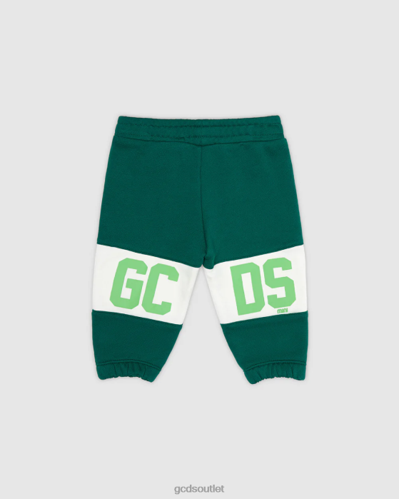 Kids GCDS Baby Logo band Sweatpants Green 0FVX628