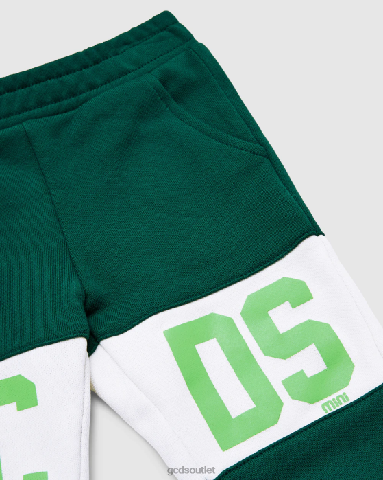 Kids GCDS Baby Logo band Sweatpants Green 0FVX628