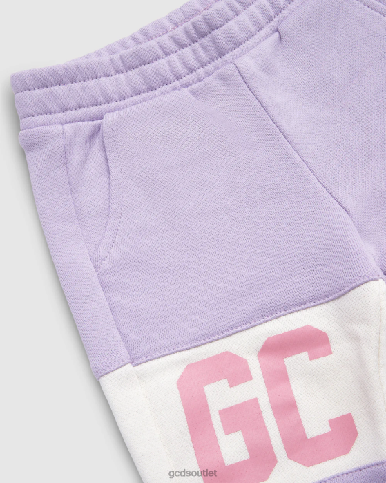 Kids GCDS Baby Logo band Sweatpants Lilac 0FVX623