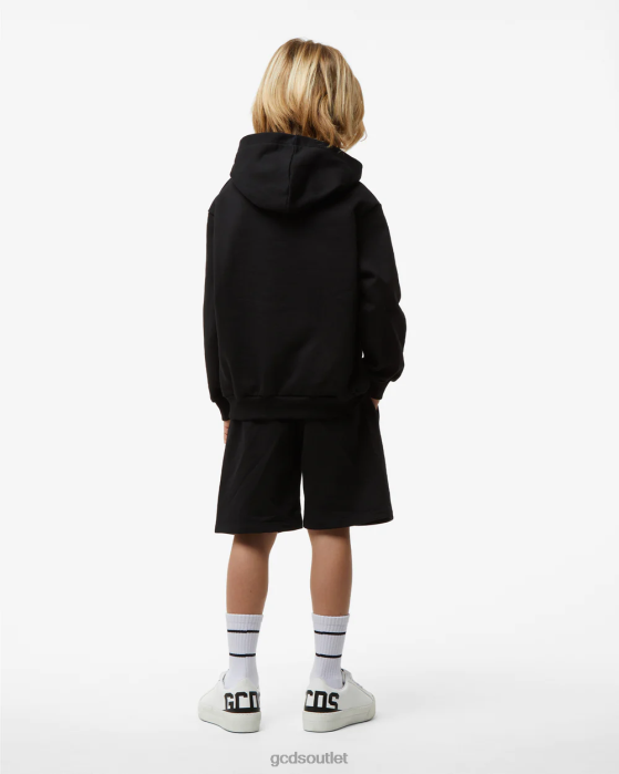 Kids GCDS Junior Spongebob Italico Bermuda Black 0FVX761