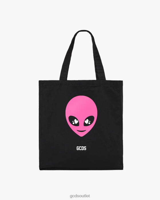 Men GCDS Wirdo tote bag Black 0FVX298