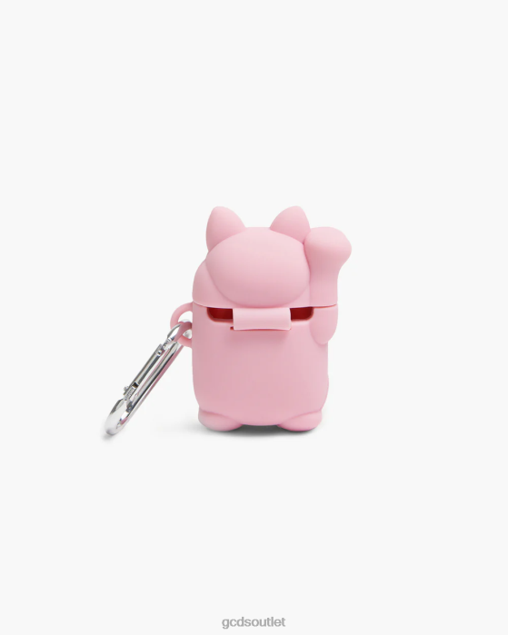 Men GCDS kitty earphone case Pink 0FVX293