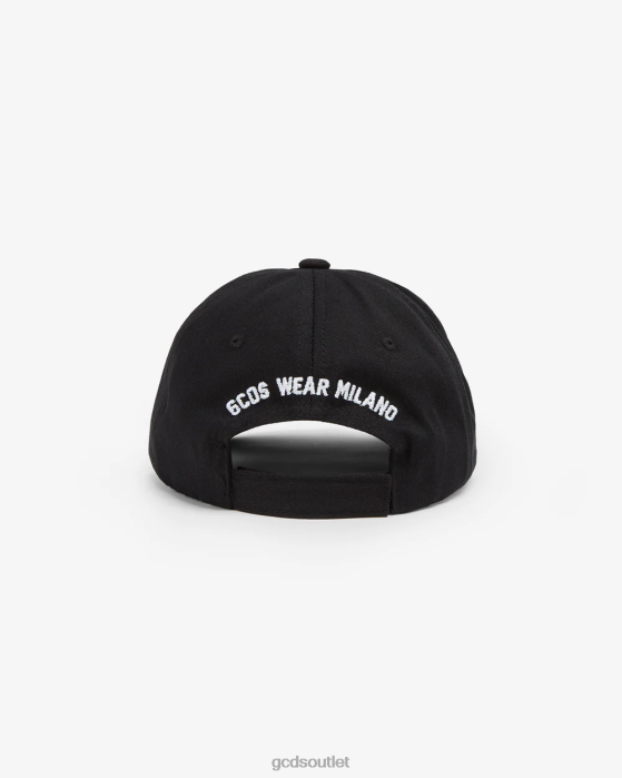 Men GCDS Essential Baseball Hat White 0FVX219