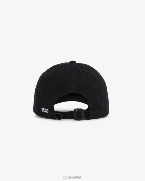 Men GCDS SpongeBob Italico Baseball Hat Black 0FVX223