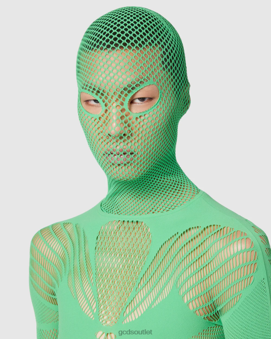 Men GCDS Venom balaclava Green 0FVX238