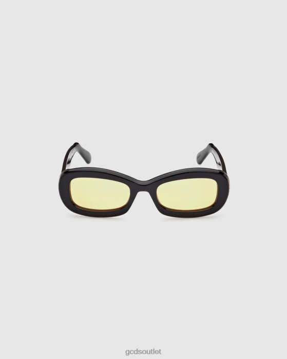 Men GCDS GD0027 Oval sunglasses Black 0FVX287