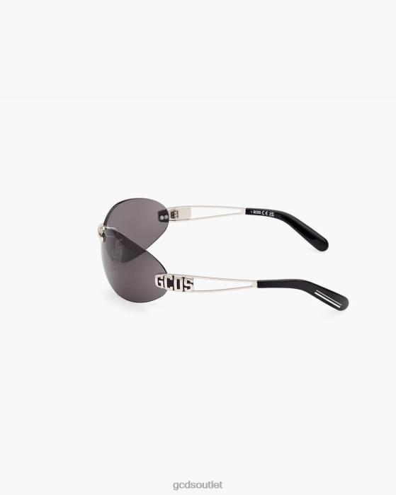 Men GCDS GD0032 Oval Sunglasses Black 0FVX275