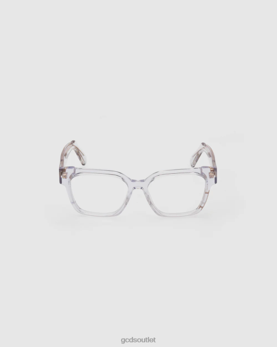 Men GCDS GD5013 Squared eyeglasses Transparent 0FVX284