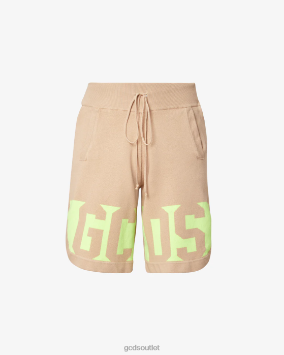 Men GCDS Low Band Bermuda Beige 0FVX116