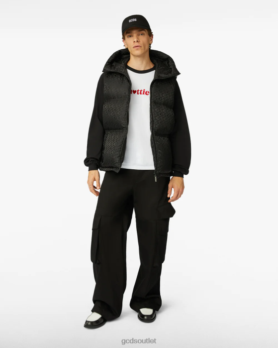 Men GCDS Ultracargo trousers Black 0FVX110