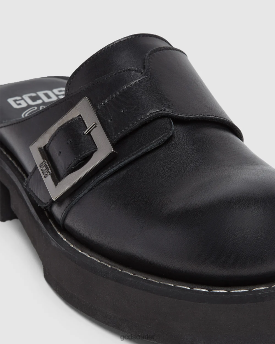 Men GCDS x Clarks leather mules Black 0FVX177