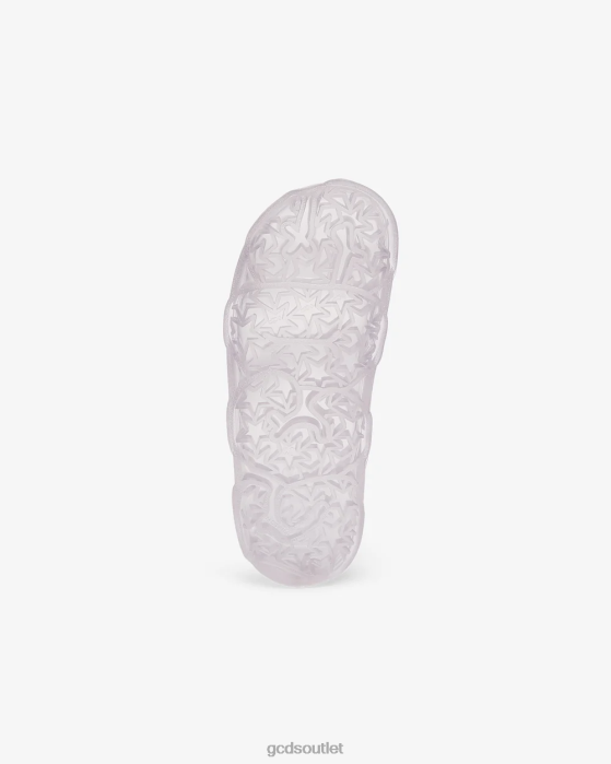 Men GCDS Rubber Slides Transparent 0FVX191