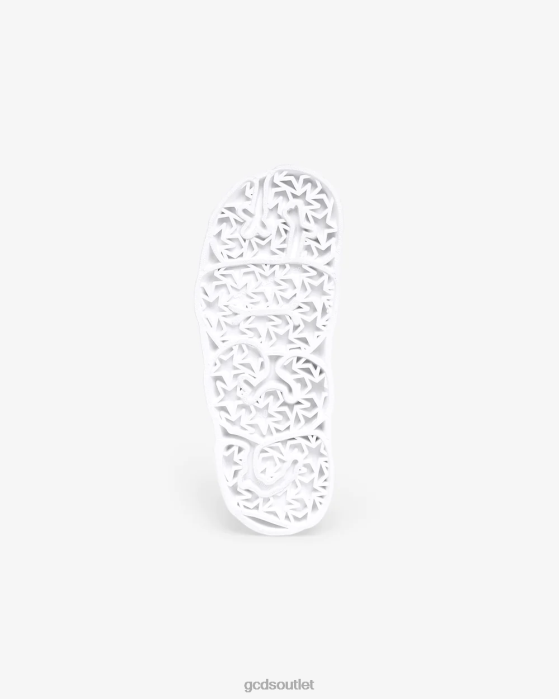 Men GCDS Rubber Slides White 0FVX186
