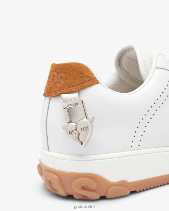 Men GCDS Essential Nami Sneakers Beige 0FVX166