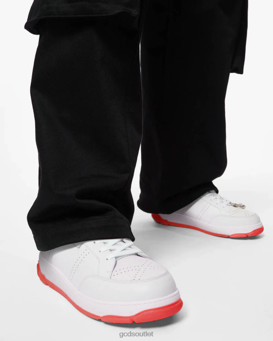 Men GCDS Essential Nami Sneakers Red 0FVX167