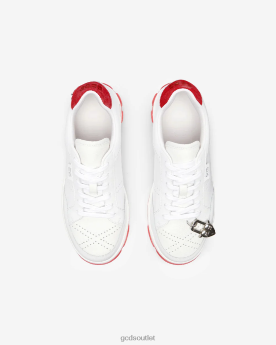 Men GCDS Essential Nami Sneakers Red 0FVX167