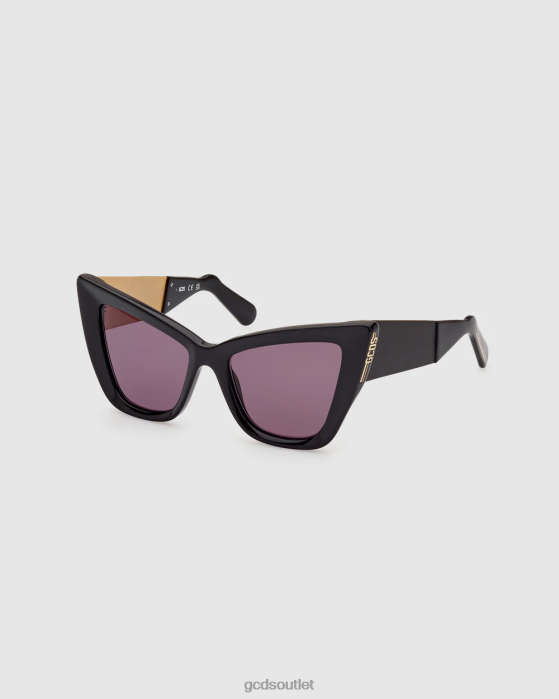 Women GCDS GD0026 Cat-eye sunglasses Black 0FVX553