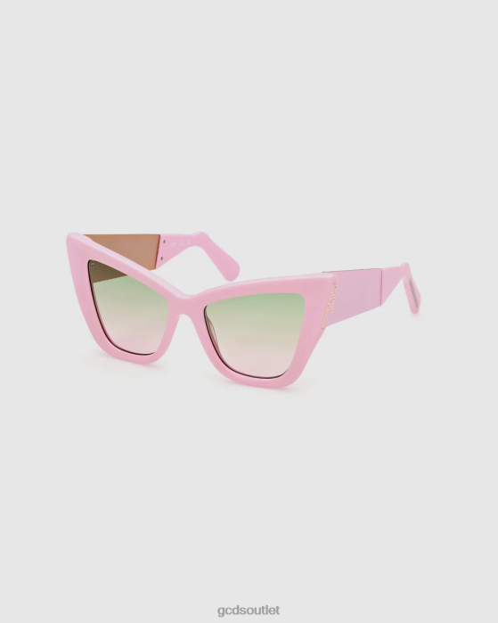Women GCDS GD0026 Cat-eye sunglasses Pink 0FVX554