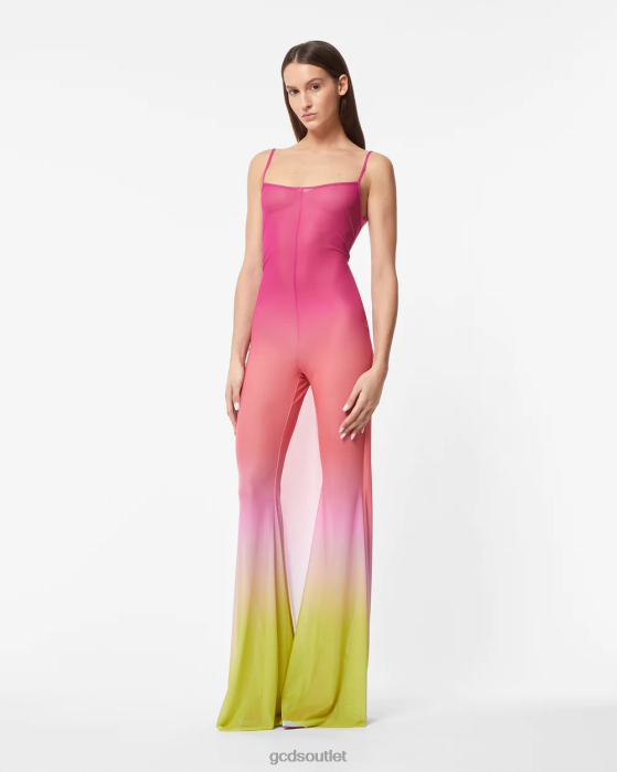 Women GCDS Degrade Gown Fuchsia 0FVX405