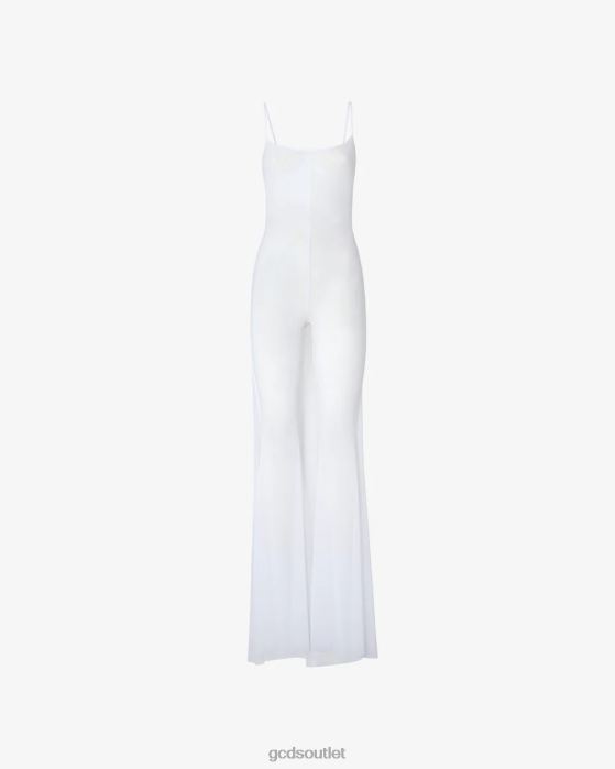 Women GCDS See Through Gown White 0FVX398