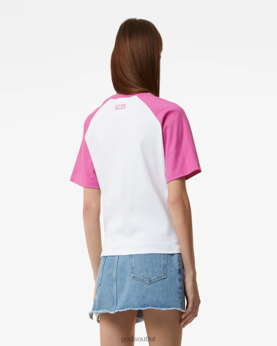 Women GCDS Wirdo T-shirt White 0FVX363