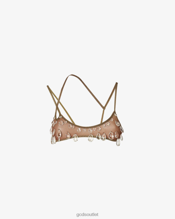 Women GCDS Sita Drops Bra Military Green 0FVX388
