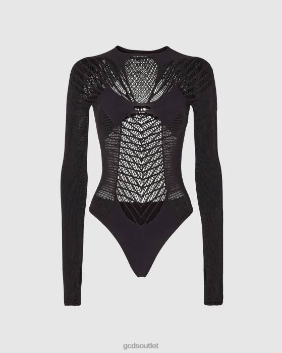 Women GCDS Venom bodysuit Black 0FVX394