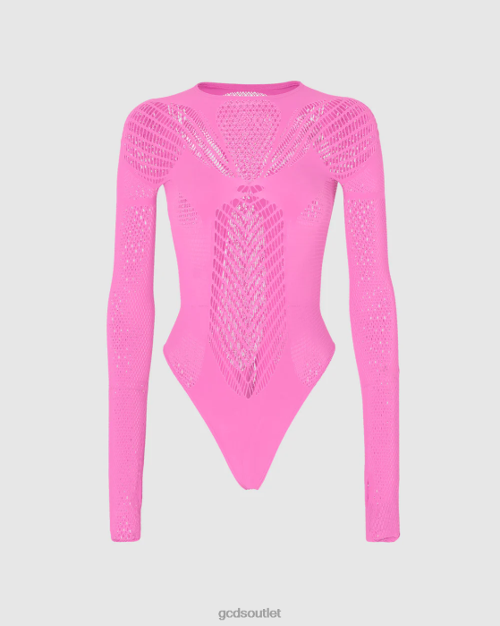 Women GCDS Venom bodysuit Pink 0FVX392