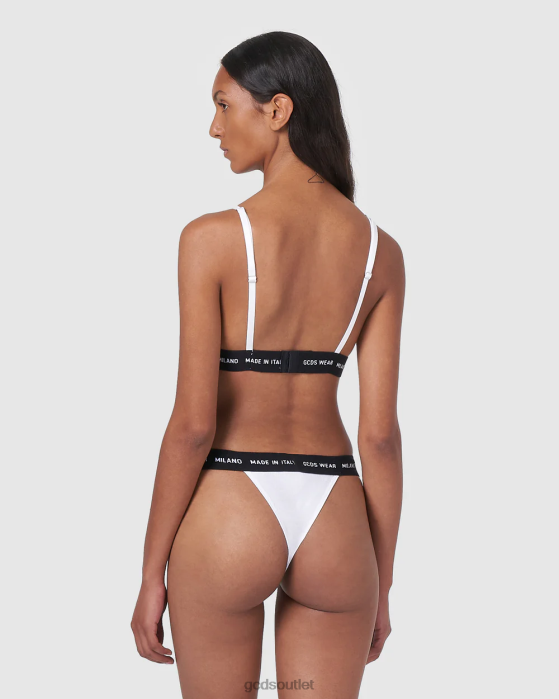 Women GCDS Wear basic bra White 0FVX469