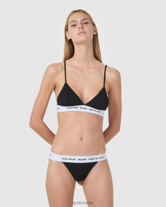 Women GCDS Wear slip Black 0FVX468