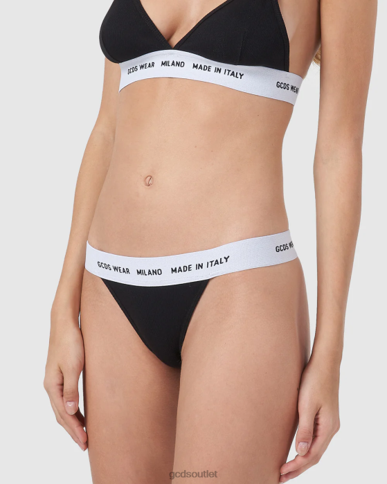 Women GCDS Wear slip Black 0FVX468