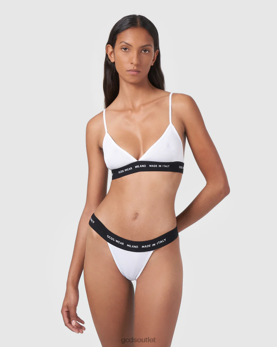 Women GCDS Wear slip White 0FVX470