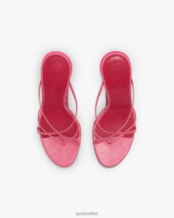 Women GCDS Morso Thongs Sandals Fuchsia 0FVX510
